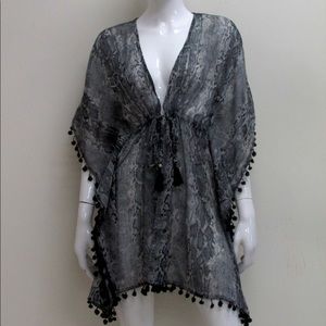 NWT snake print Coverup 🔥